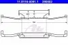 Фото Монтажний набір гальмівних колодок BMW 3 (E30), 5 (E28), 6 (E24) FERRARI 208/308, 328 GTB, 328 GTS, MONDIAL MASERATI BITURBO, BITURBO SPYDER, KARIF 1.8-3.5 12.77-12.94 ATE (11.8116-0091.1) зображення 1