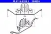 Фото Планка супорта (переднього) прижимна BMW 1 (E81/E87)/3 (E90-93)/5 (E60/F10) 03- (Ate) ATE (11811603392) зображення 1