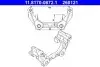 Фото Скоба, супорт гальма задн RENAULT ESPACE IV, LAGUNA, LAGUNA II, LAGUNA III, VEL SATIS 1.5D-3.5 03.01 ATE (11817008721) зображення 1