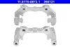 Фото Скоба, супорт гальма задн RENAULT ESPACE IV, LAGUNA, LAGUNA II, LAGUNA III, VEL SATIS 1.5D-3.5 03.01 ATE (11817008721) зображення 2