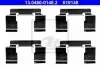 Монтажний набір гальмівних колодок NISSAN ALMERA II, PRIMERA 1.5-2.2D 06.96-11.06 ATE (13046001482) зображення 1
