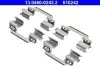 Монтажний набір гальмівних колодок RENAULT KANGOO BE BOP, KANGOO EXPRESS, KANGOO II 1.2-1.6LPG 02.08 ATE (13046002422) зображення 2