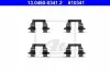 Фото Монтажний набір гальмівних колодок NISSAN MURANO I, X-TRAIL I 2.0-3.5 06.01-01.13 ATE (13046003412) зображення 1