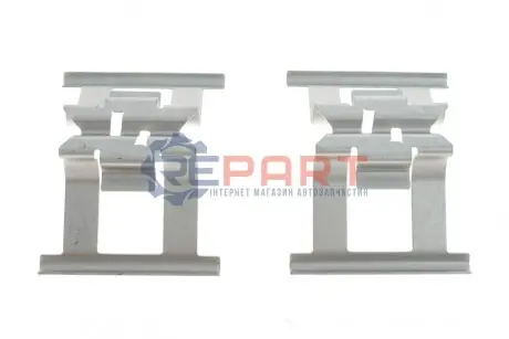 Фото 1 — Мотажний комплект гальмівних колодок ATE (13046005082) Фото Мотажний комплект гальмівних колодок ATE (13046005082) зображення 1