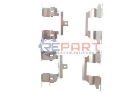 Монтажний набір гальмівних колодок NISSAN QASHQAI I, X-TRAIL, X-TRAIL II RENAULT KOLEOS I 1.5D-2.5 11.06 ATE 13046005272 Купити в Україні