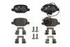 Комплект гальмівних колодок задн, ABARTH 500 / 595 / 695, 500C / 595C / 695C FIAT 500, 500 C, DOBLO 0.9-Electric 09.02 ATE (13046026082) зображення 1