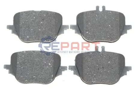 Комплект гальмівних колодок задн, MERCEDES C T-MODEL (S206), C (W206), CLE (A236), CLE (C236), E ALL-TERRAIN (S214), E T-MODEL (S214), E (W214), GLC (C254), GLC (X254), S (V223) 1.5H-4.0H 09.20 ATE 13.0460-2660.2 Купити в Україні
