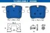 Фото Комплект гальмівних колодок задн, BMW 5 (G30, F90), 7 (G11, G12), 8 (G14, F91), 8 (G15, F92), 8 GRAN COUPE (G16, F93), X5 (G05), X5 (G05, F95), X6 (G06, F96), X7 (G07) 3.0-6.6 03.16 ATE (13.0460-2666.2) зображення 1