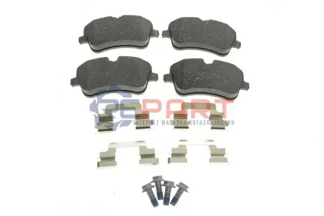 Фото Колодки гальмівні (передні) MB C-class (W203/CL203/S203) 00-11 ATE (13046027262) зображення 1