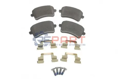 Комплект гальмівних колодок задн, AUDI A4 ALLROAD B8, A4 B8, A5, Q5 VW GOLF V 1.4-4.2 10.03-05.17 ATE 13046027482 Купити в Україні