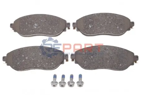 Комплект гальмівних колодок передн, FIAT TALENTO NISSAN NV300, PRIMASTAR OPEL VIVARO B RENAULT TRAFIC III 1.6D/2.0D/Electric 05.14 ATE 13046027982 Купити в Україні