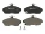 Колодки гальмівні (передні) Honda Civic VI/VII 94-05/Concerto 89-95/Rover 400 90-00 (17.5x129.3x68.6) 13046028032