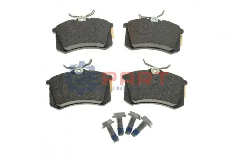 Комплект гальмівних колодок задн, AUDI A4 B6, A4 B7 NISSAN MICRA III PEUGEOT 405 I RENAULT THALIA II, TWINGO II SKODA SCALA VW GOLF III, GOLF IV, GOLF VI, PASSAT B2, POLO 1.2-2.5D 05.86 ATE 13046028602 Купити в Україні