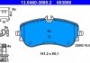 Комплект тормозных колодок из 4 шт. дисков ATE 13.0460-3880.2 (фото 1)