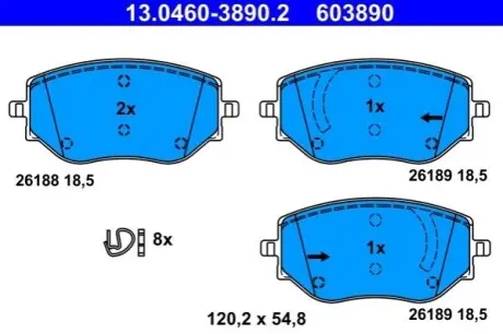 Автозапчасть ATE 13.0460-3890.2