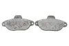 Фото Комплект гальмівних колодок передн, FIAT PANDA, PUNTO, SEICENTO / 600 FORD KA LANCIA Y 0.9-1.7D 09.93 ATE (13046039502) зображення 5