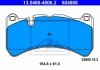 Тормозные колодки, дисковый тормоз.) - ATE 13046048062 (0044205020, A0044205020)