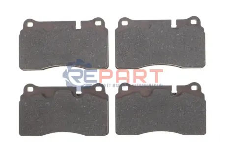 Комплект гальмівних колодок передн (роз'єм зправа), CHEVROLET CORVETTE LAND ROVER RANGE ROVER III, RANGE ROVER SPORT I 2.7D-6.2 02.05-12.19 ATE 13046048372 Купити в Україні