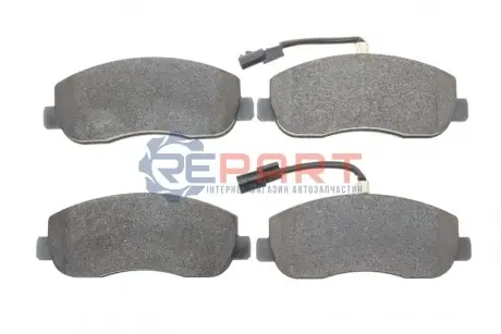 Комплект гальмівних колодок передн, NISSAN CABSTAR E, INTERSTAR, NV400 OPEL MOVANO B RENAULT MASTER III 2.3D/3.0D/Electric 10.98 ATE 13046048562 Купити в Україні