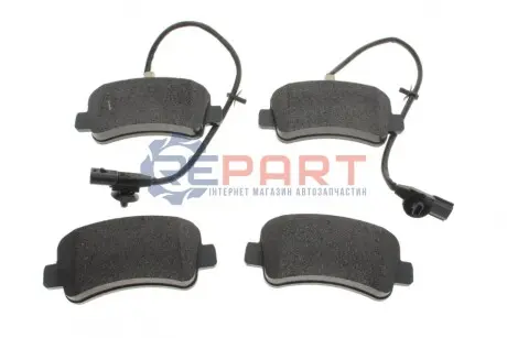 Комплект гальмівних колодок задн, NISSAN INTERSTAR, NV400 OPEL MOVANO B RENAULT MASTER III 2.3D/Electric 02.10 ATE 13046048582 Купити в Україні