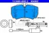 Комплект гальмівних колодок задн, FORD TRANSIT 2.2D-3.2D 04.06-12.14 ATE (13046048622) зображення 1