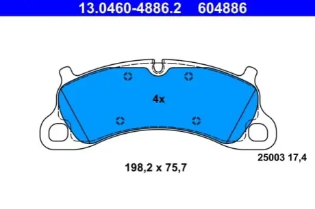 Автозапчасть ATE 13.0460-4886.2