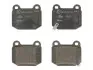 Комплект гальмівних колодок задн, MITSUBISHI CARISMA, LANCER VI, LANCER VII NISSAN 350Z SUBARU BRZ, IMPREZA, WRX 2.0/2.5/3.5 01.99 ATE (13046049742) зображення 1
