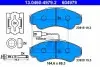 Комплект гальмівних колодок передн, CITROEN JUMPER I, JUMPER II FIAT DUCATO PEUGEOT BOXER 2.0-2.8D 02.94 ATE (13046049792) зображення 1