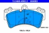 Комплект гальмівних колодок передн, AUDI Q7 PORSCHE CAYENNE VW TOUAREG 2.5D-6.0D 05.02-08.15 ATE (13046049932) зображення 2
