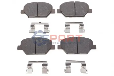 Фото Колодки гальмівні (передні) Opel Insignia 1.5-2.0 CDTi 17- ATE (13.0460-5512.2) зображення 1