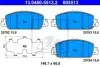 Фото Комплект гальмівних колодок передн, HONDA ACCORD IX, HR-V 1.5-3.5 09.12 ATE (13046055132) зображення 1