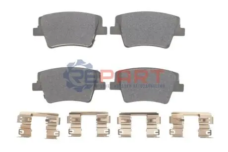 Комплект гальмівних колодок задн, HYUNDAI SANTA FE IV 2.0D-3.5 07.18 ATE 13.0460-5516.2 Купити в Україні