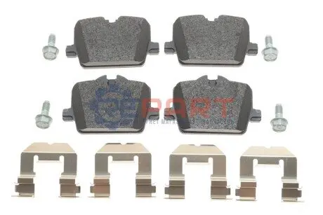 Комплект гальмівних колодок задн, BMW 2 (G42, G87), 3 (G20, G80, G28), 3 (G21), 3 (G21, G81), 4 (G22, G82), 4 (G23, G83), 4 GRAN COUPE (G26), Z4 (G29) TOYOTA SUPRA 2.0-Electric 11.18 ATE 13046055252 Купити в Україні