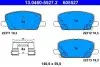 Фото Комплект гальмівних колодок передн, CHEVROLET TRAX OPEL MOKKA / MOKKA X 1.4-1.8 06.12 ATE (13046055272) зображення 1