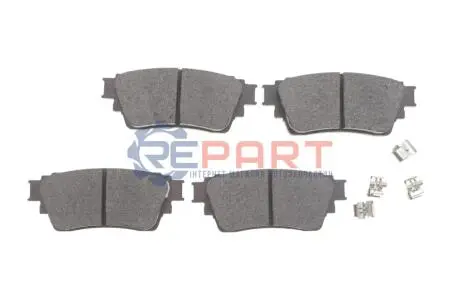 Тормозные колодки (задние) Mitsubishi Eclipse Cross 17- ATE 13046055402 Купить в Украине