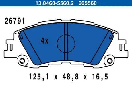 Автозапчасть ATE 13046055602
