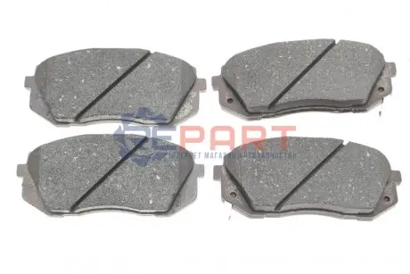 Комплект гальмівних колодок передн, HYUNDAI I40 I, I40 I CW, IX35, SONATA VII, TUCSON KIA CADENZA I, CADENZA II, CARENS III, OPTIMA, SOUL II, SPORTAGE II, SPORTAGE III 1.6-3.5 09.04 ATE 13046056002 Купити в Україні
