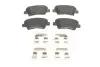 Комплект гальмівних колодок задн (з комплектуючими), HYUNDAI ACCENT IV, ACCENT V, BAYON, ELANTRA V, I10 I, I10 II, I10 III, I20 ACTIVE, I20 II, I20 III, I30, I40 I, I40 I CW 1.0-Electric 01.10 ATE (13046056502) зображення 1