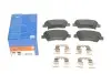 Комплект гальмівних колодок задн (з комплектуючими), HYUNDAI ACCENT IV, ACCENT V, BAYON, ELANTRA V, I10 I, I10 II, I10 III, I20 ACTIVE, I20 II, I20 III, I30, I40 I, I40 I CW 1.0-Electric 01.10 ATE (13046056502) зображення 5