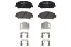 Комплект гальмівних колодок передн, HYUNDAI GENESIS, I30, VELOSTER KIA CEE'D, CERATO III, OPTIMA, PRO CEE'D 1.0-3.8 01.08 ATE (13046056592) зображення 1