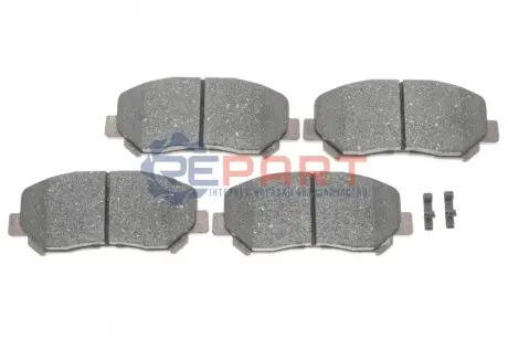 Комплект гальмівних колодок передн, MAZDA CX-5 2.0-2.5H 11.11 ATE 13.0460-5665.2 Купити в Україні