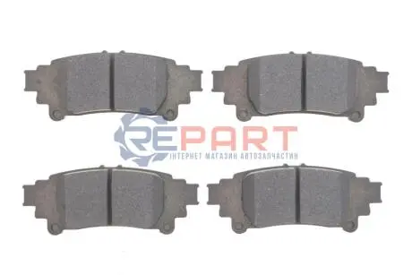 Комплект гальмівних колодок задн, LEXUS GS, IS III, RX 2.0-3.5H 12.08 ATE 13046056662 Купити в Україні
