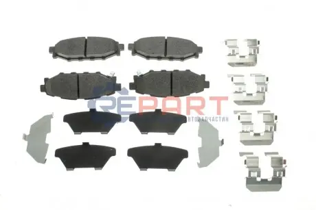 Комплект гальмівних колодок задн, SUBARU BRZ, FORESTER, IMPREZA, LEGACY IV, LEGACY V, OUTBACK, WRX, XV TOYOTA GT 86 1.5-3.6 09.03 ATE 13.0460-5669.2 Купити в Україні
