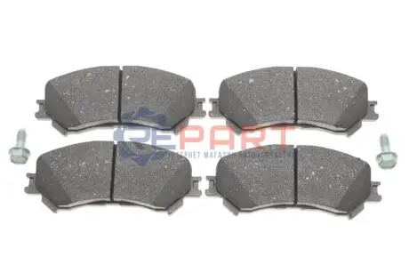 Комплект гальмівних колодок передн, RENAULT ESPACE V, GRAND SCENIC IV, MEGANE IV, SCENIC IV, TALISMAN 1.2-2.0D 02.15 ATE 13046056852 Купити в Україні