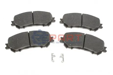 Комплект гальмівних колодок передн, NISSAN QASHQAI II, X-TRAIL, X-TRAIL III RENAULT KADJAR, KOLEOS II 1.2-2.5 11.13 ATE 13046056912 Купити в Україні