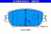 Фото Комплект гальмівних колодок передн, LEXUS IS II TOYOTA CAMRY, LAND CRUISER PRADO, MARK X I, WISH 1.8-4.0 08.01-03.13 ATE (13046057432) зображення 1