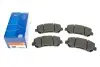 Фото Комплект гальмівних колодок передн, NISSAN JUKE, MAXIMA VII, NAVARA, QASHQAI I, QASHQAI II, ROGUE, X-TRAIL, X-TRAIL II SUZUKI KIZASHI 1.5D-3.5 05.98 ATE (13046057522) зображення 5