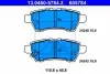 Фото Комплект гальмівних колодок задн, NISSAN NAVARA NP300, PATHFINDER III, XTERRA 2.5D/3.0D/4.0 10.04 ATE (13046057842) зображення 1