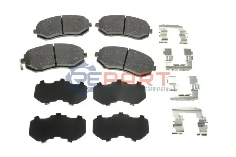 Колодки гальмівні (передні) Subaru BRZ/Forester/Impreza/Legacy/Outback/XV/Toyota GT 86 1.5-2.5 08- ATE 13046057872 Купити в Україні
