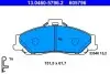 Комплект гальмівних колодок передн, FORD RANGER MAZDA B-SERIE, BT-50 1.8-4.0 01.90 ATE (13046057962) зображення 1